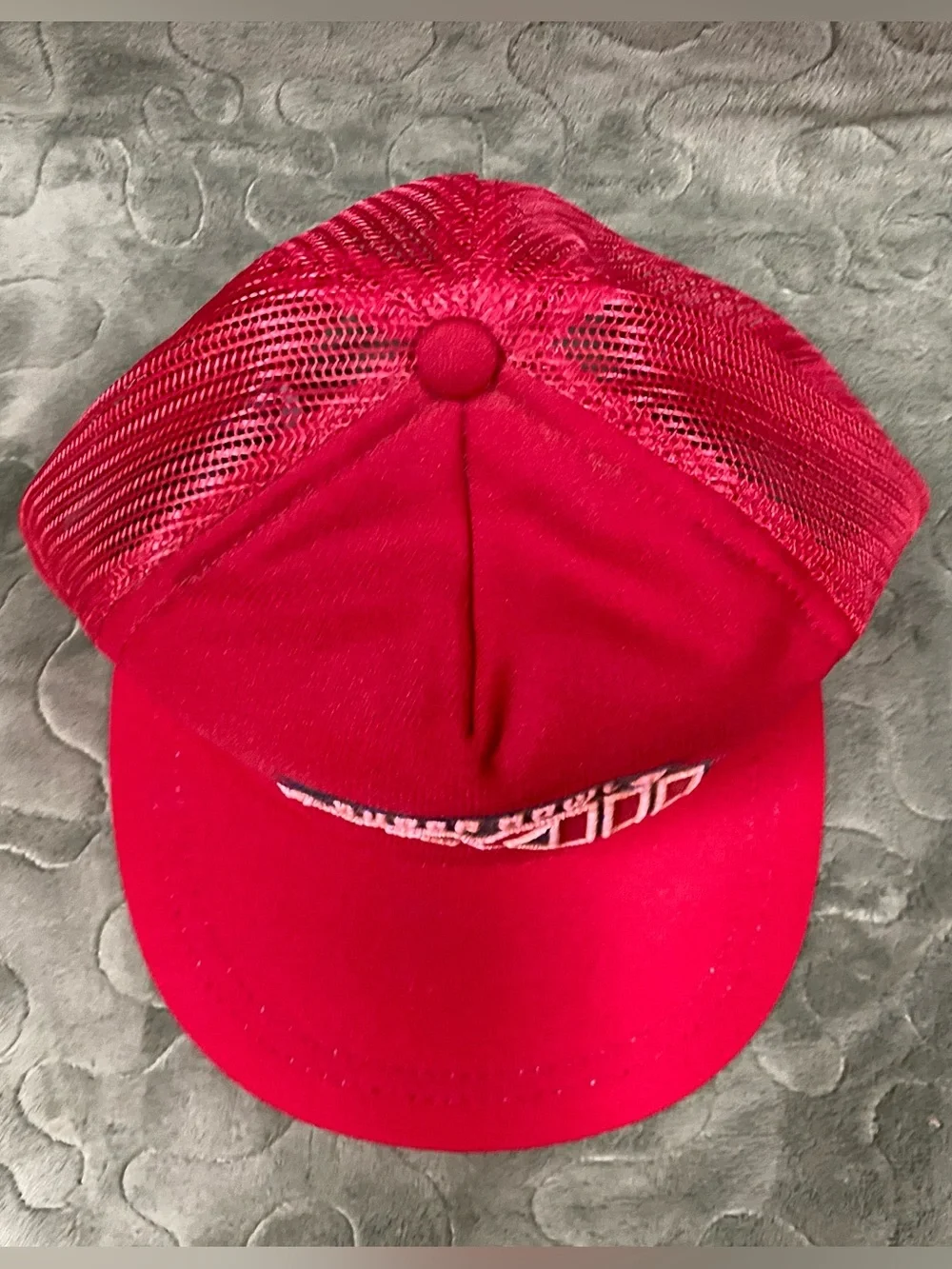 Vintage 49ers Snapback Hat Red NFL Super Bowl XXIII Winston USA, 1989